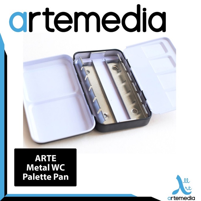 

(TERLARIS) Artemedia Empty Metal Box Half Pans - 12 Half Pans