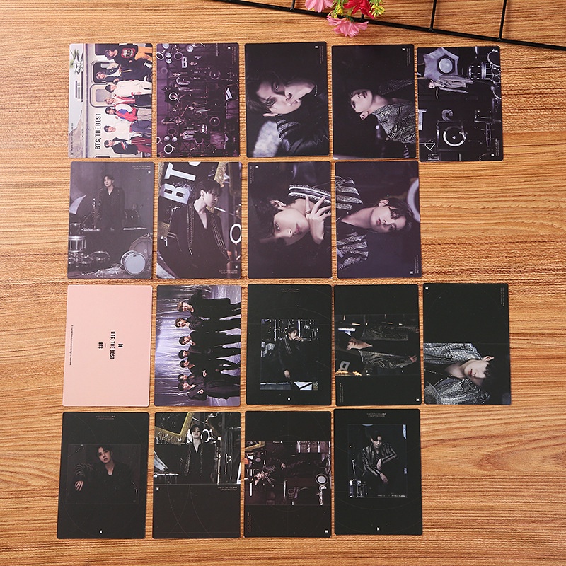 9 / 10pcs / set Kartu Foto BTS MAP OF THE SUUI On: E Untuk Koleksi Fans