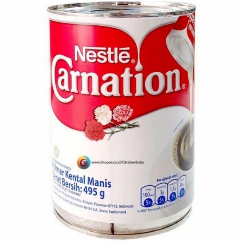 

carnation 495ml susu kental manis exp 2025