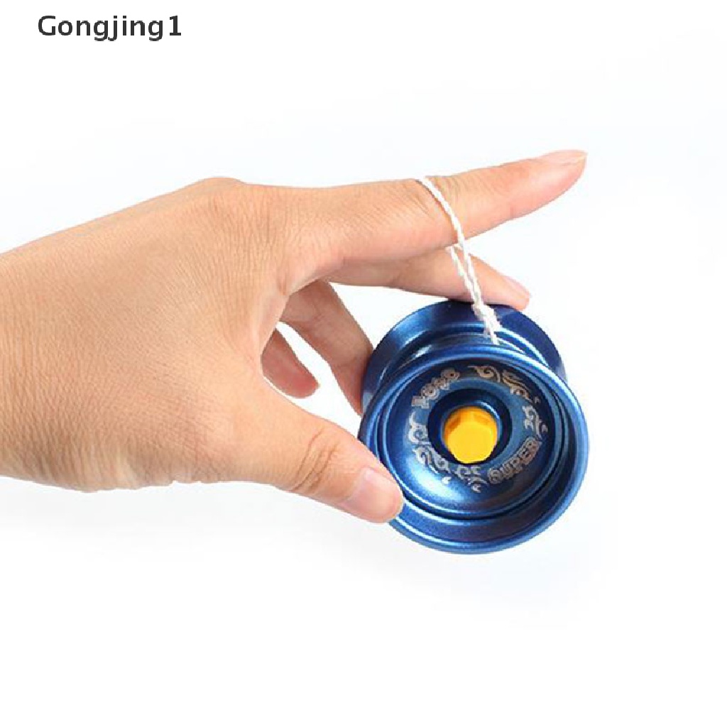 Gongjing1 1Pc Mainan YoYo Profesional Bahan Aluminum Alloy