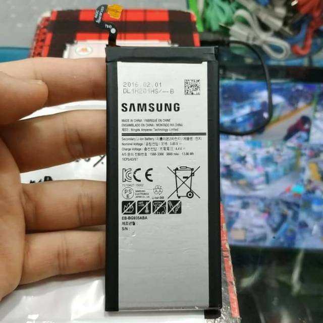 SAMSUNG S7 EDGE / EB-BG935ABA / BG935ABA , SAMSUNG A8 / A800 / BA800ABE , SAMSUNG M11 / HQ-S71 / HQ S71 , SAMSUNG J5 PRIME / BG579ABE BATERAI BATTERY BATT BATLE MANTUL MURAH MERIAH