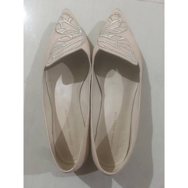 Sophia Webster flatshoes nudepink preloved