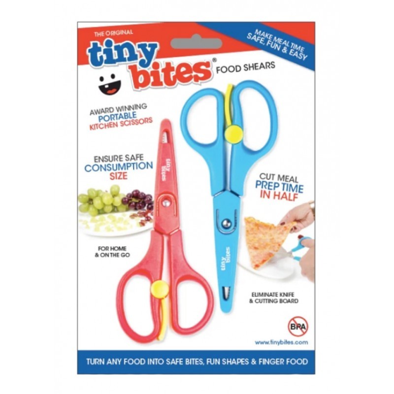 Tiny Bites Food Shears 2pc Gunting Makanan Bayi dan Anak