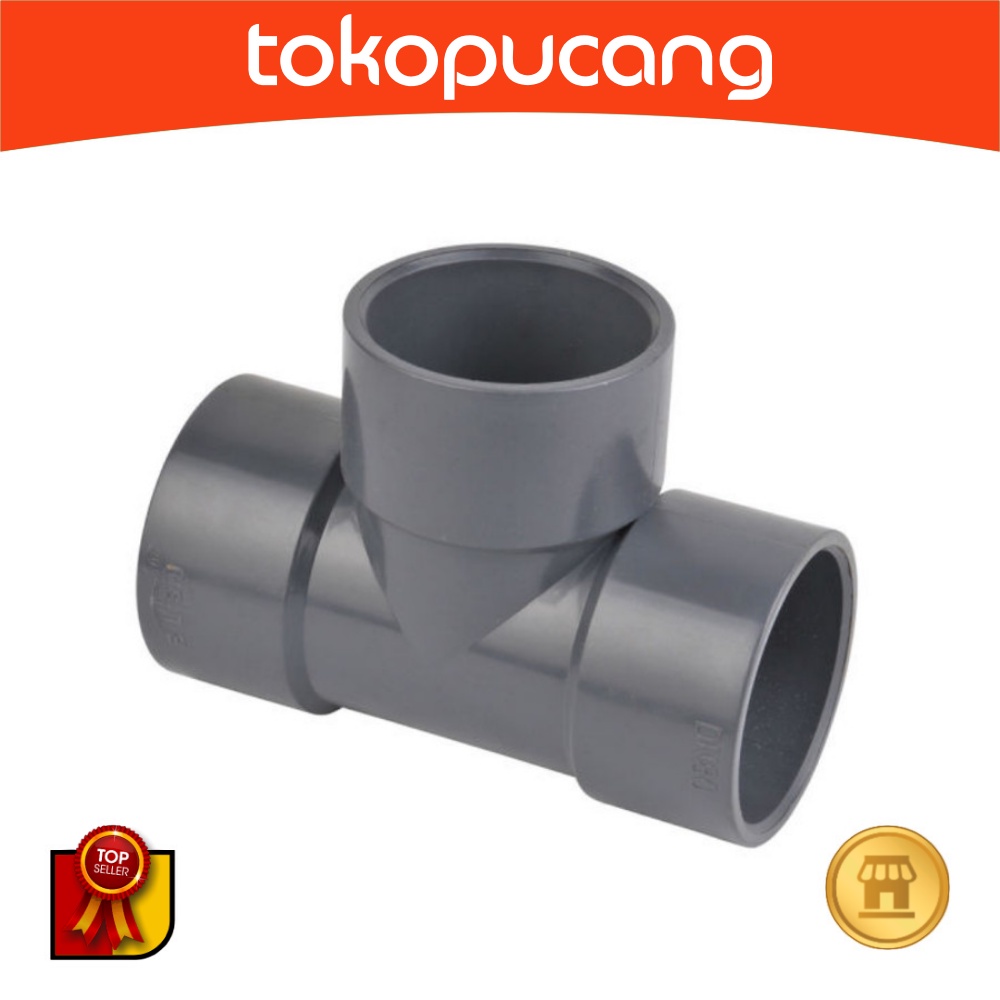 Tee PVC 2" DV T 2 " T 2 inch