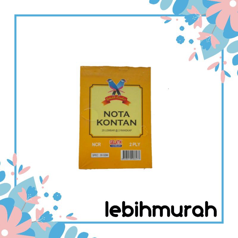 

NOTA KONTAN 2 PLY