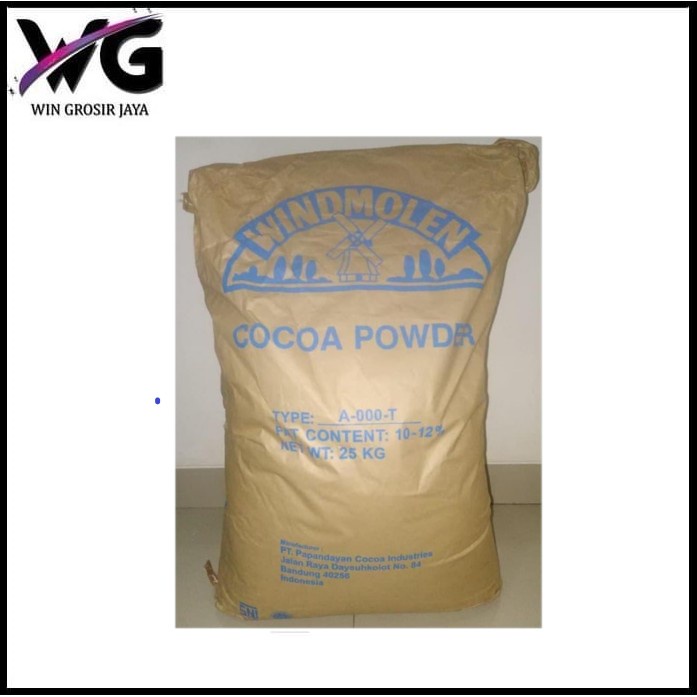 

Fchgtyani Windmolen Cocoa Powder - Coklat Bubuk Windmolen 25Kg