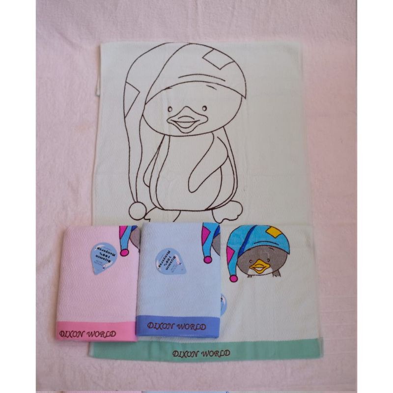 Handuk Mandi / Anak / Baby / Souvenir Dixon WAVE 60 x 120 cm