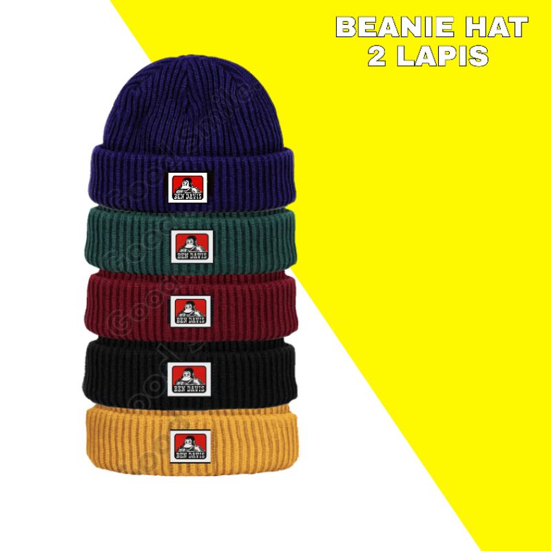 SHORT BEANIE HAT BEN DAVIS