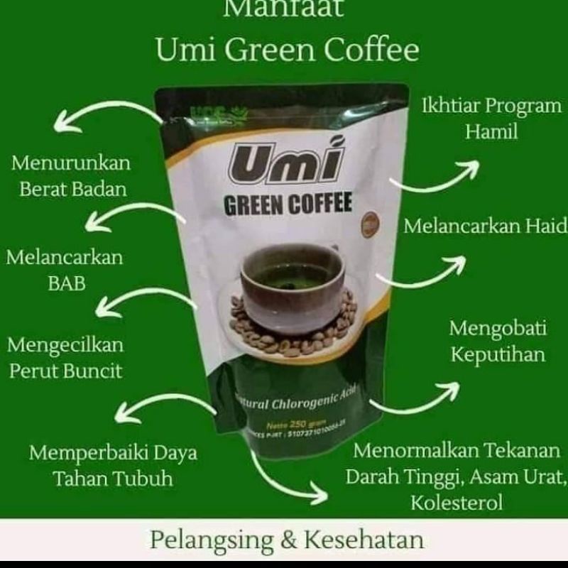 

Umi green coffee