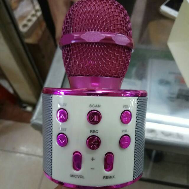 MIC SMULE BLUETOOTH WSTER BUAT KARAOKE DI HP