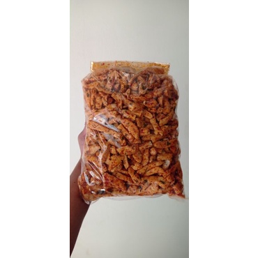 

Basreng pedas ekstra daun jeruk isi 500gr