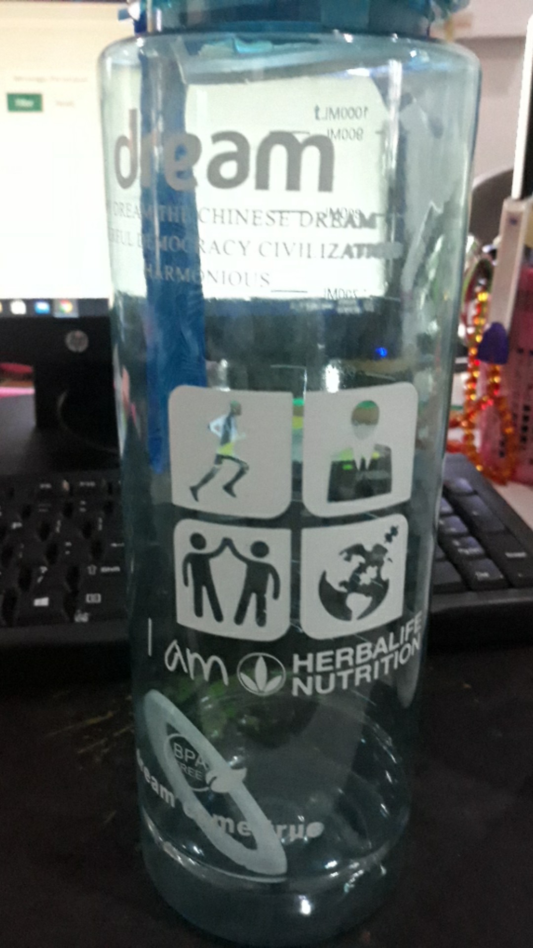 Herbalife Botol Minum Long 1000 Ml