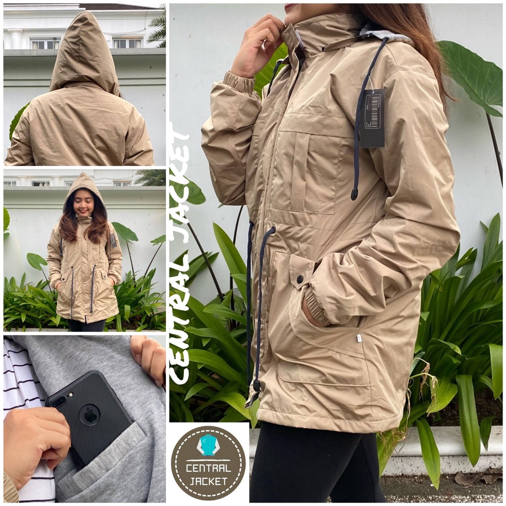 JACKET PARKA WANITA PREMIUM WATERPROOF - JACKET PARKA CEWEK