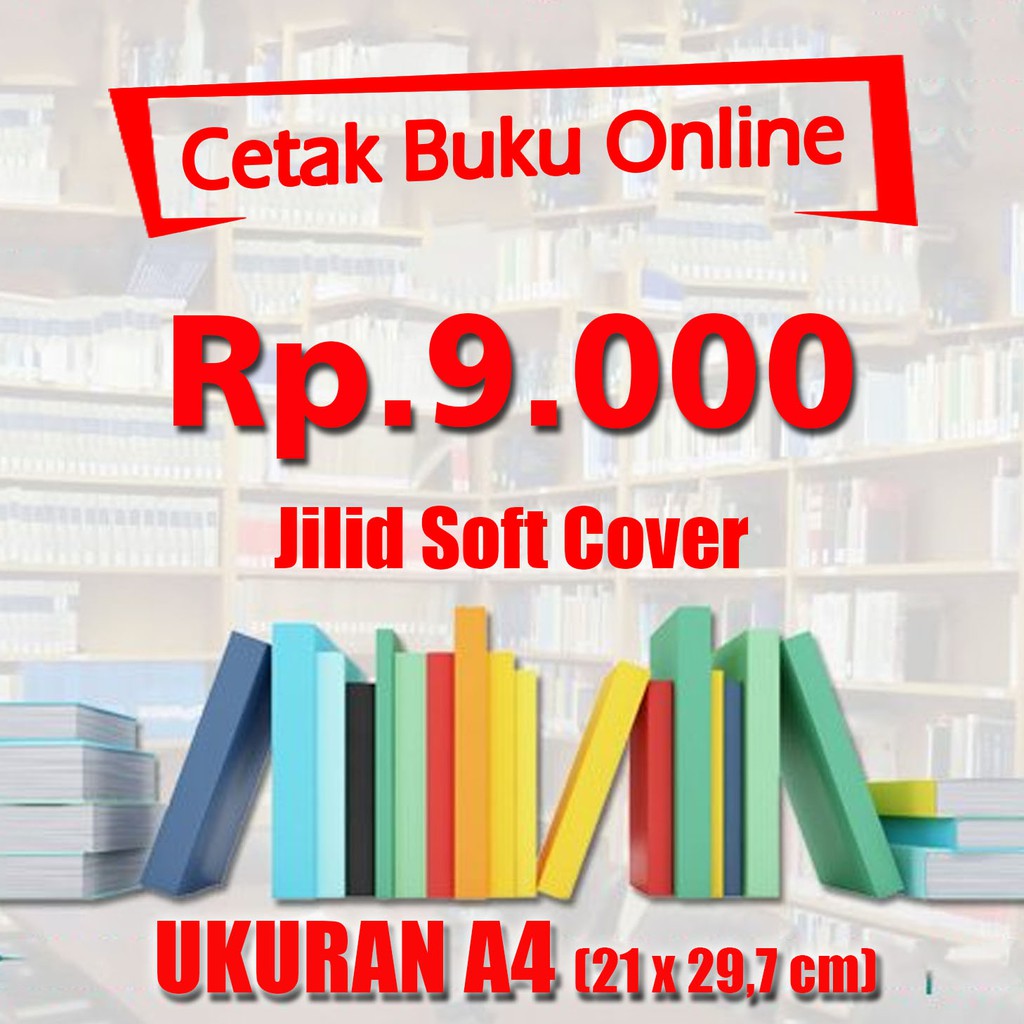 A4 JILID SOFT COVER  Cetak online buku, jurnal, tugas, PDF, Novel TERMURAH dan TERCEPAT