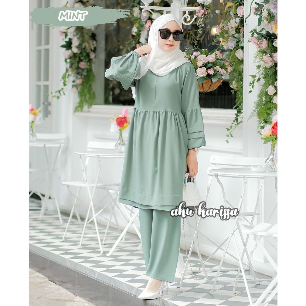 Lusiana One Set Ori Aku Karissa / One Set Aku Karissa / Aku Karissa Terbaru / Baju Setelan / Setcel