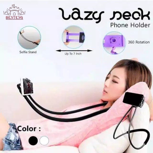 Lazy Bracket Neck Tablet dan Phone Holder