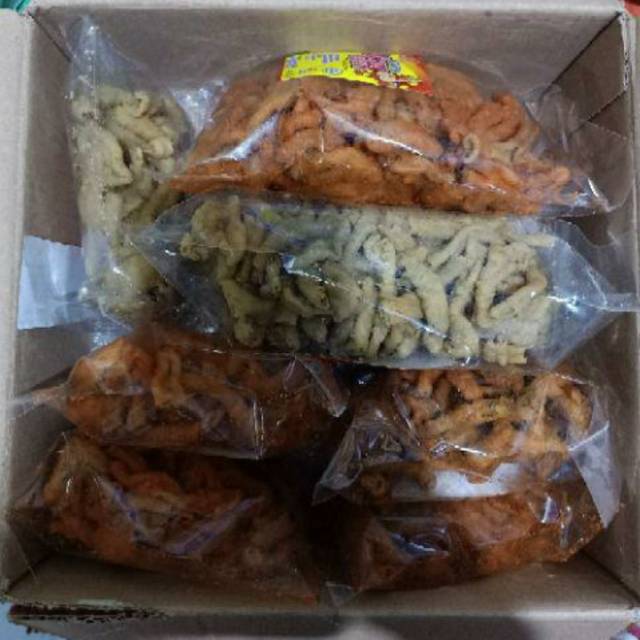 

Kripik usus ayam rempah