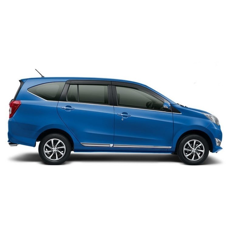 Side Calya Sigra J/S/L List Body Moulding Besar Chrome