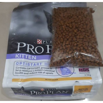 PROPLAN 500gr dry food cat food KITTEN / ADULT makanan kucing