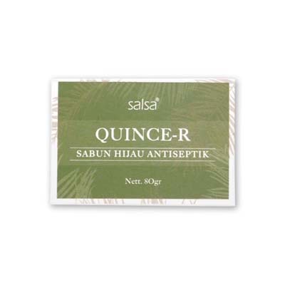 [BPOM] Salsa Quinser / Salsa Sabun Hijau Antiseptik 80gr / Sabun Anti Gatal