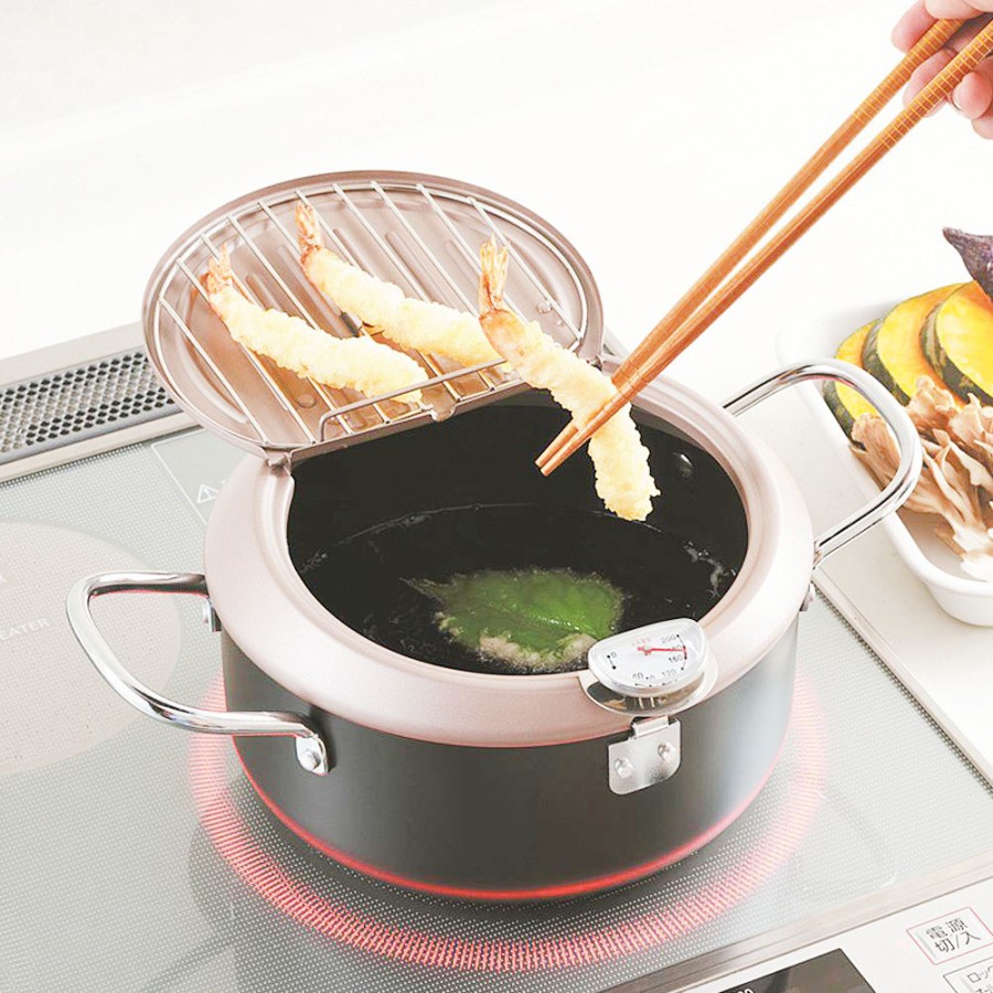 DEEPPOT FRYER/ALAT GORENG THERMO Q2 (8220) Alat Memasak Gaya Jepang