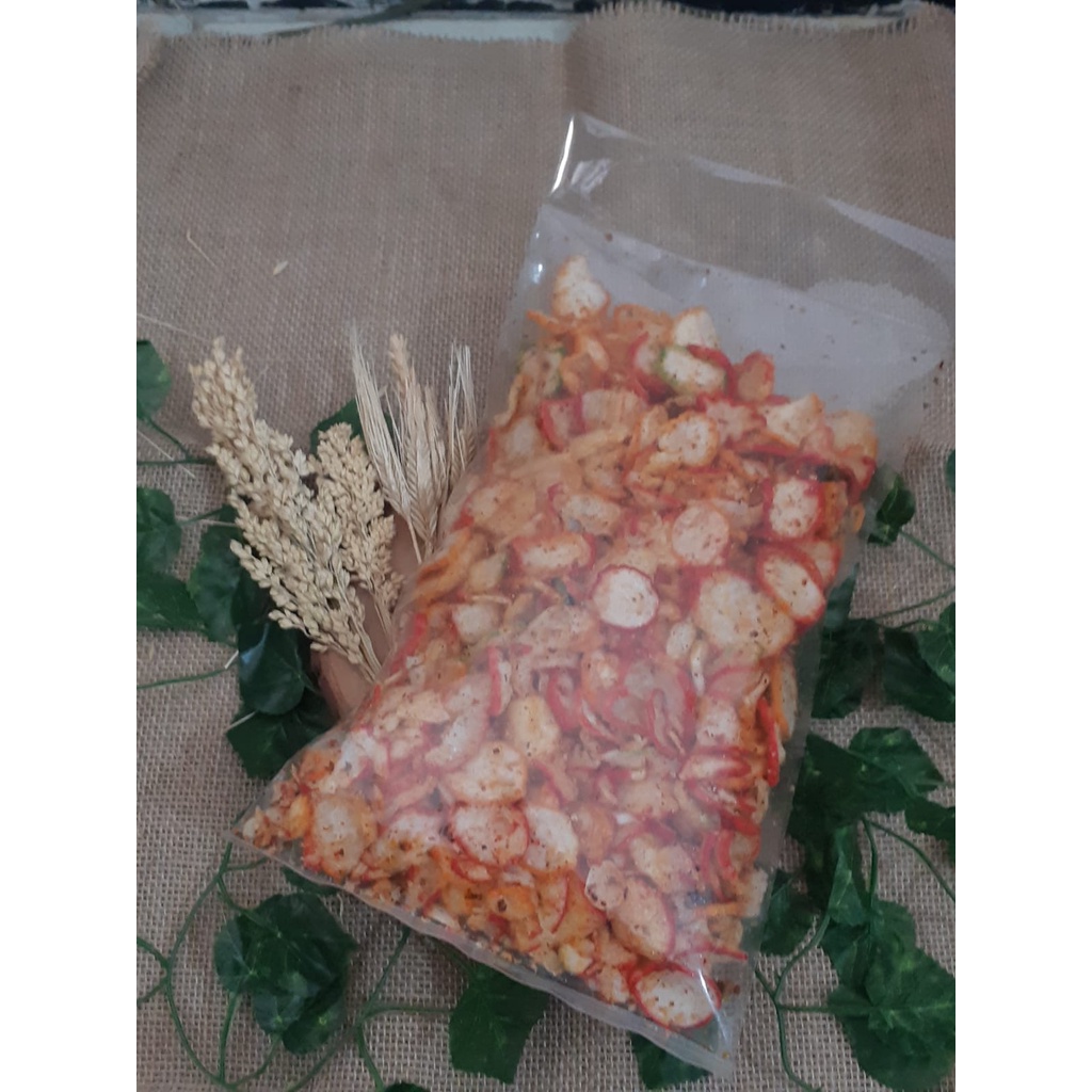 

kerupuk seblak ck kerupuk seblak kering pedas 250gr