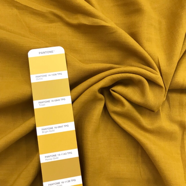 Warna mustard gold