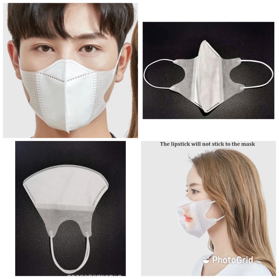 Masker Duckbill FaceMask 3Ply 3D Disposable FaceMask