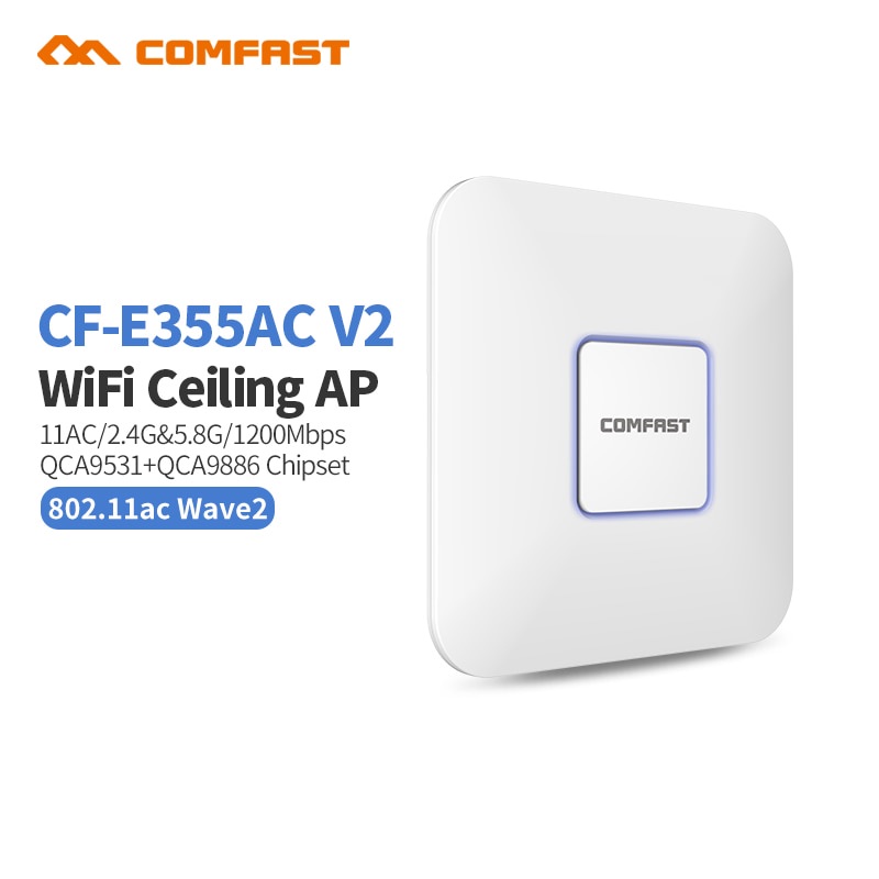 PREORDER 2.4Ghz+5.8G 1200Mbps High Power Wifi Router Indoor Ceiling AP Open DD WRT Wi-fi Access Sign