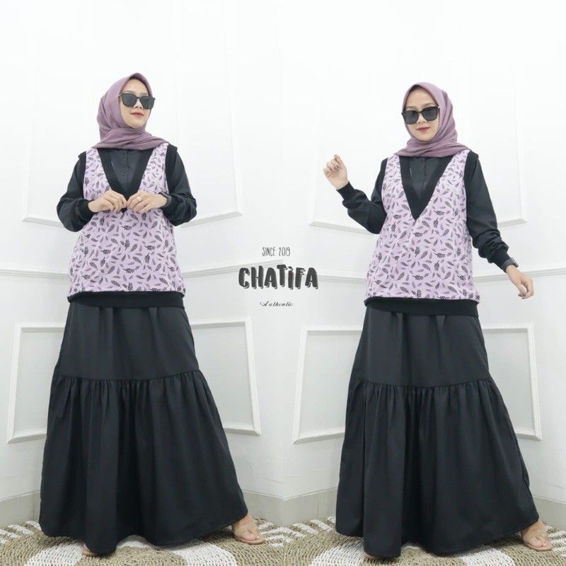 Vest Dress Set Chatifa