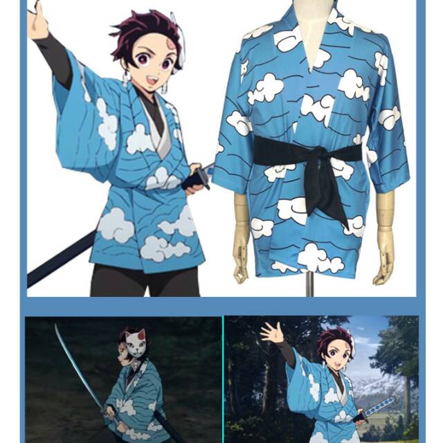 Costume Haori Yukata Tanjiro nezuko