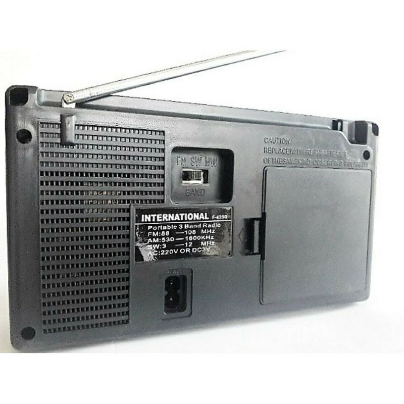 Luby L 681 R , Kipas Radio Emergency  Multi Fungsi