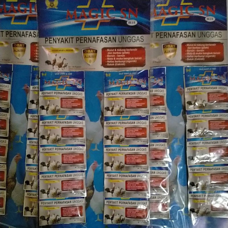 magic blue SN rentengan