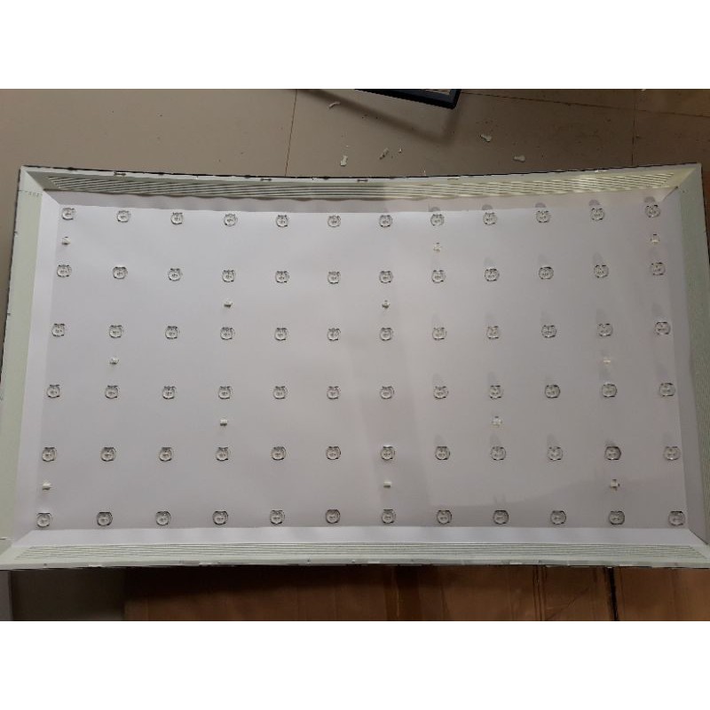 BL-LAMPU BACKLIGHT SMART TV SAMSUNG UA49KU6300 6 BATANG MODEL SAMBUNG 12 KANCING 3V