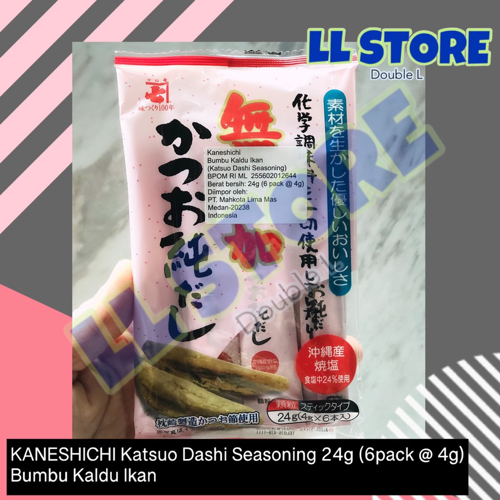 

KANESHICHI Katsuo Dashi Seasoning 24g Bumbu Kaldu Ikan