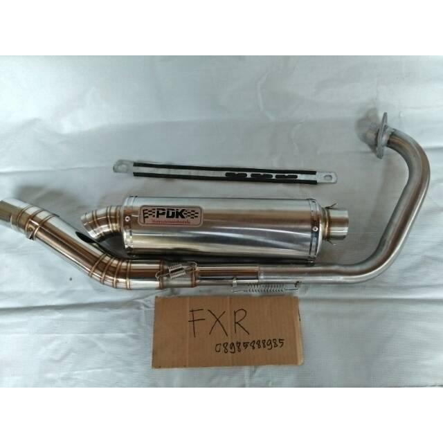 knalpot racing pdk trioval vixion fu gl tiger dll