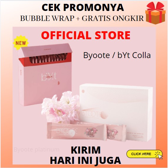 BYOOTE / BYT COLLA 1 BOX ISI 16 ORIGINAL COLLAGEN HALAL BPOM BYOTE BYOTEE KOLAGEN COLAGEN SKIN BYTCOLA BYTCOLLA COLA BYOOTEE byotte byootw  BYTCOLA beyote OFFICIAL ORI ASLI glutathione SALMON BYTCOLLA BYTCOLA COLA KOLAGEN