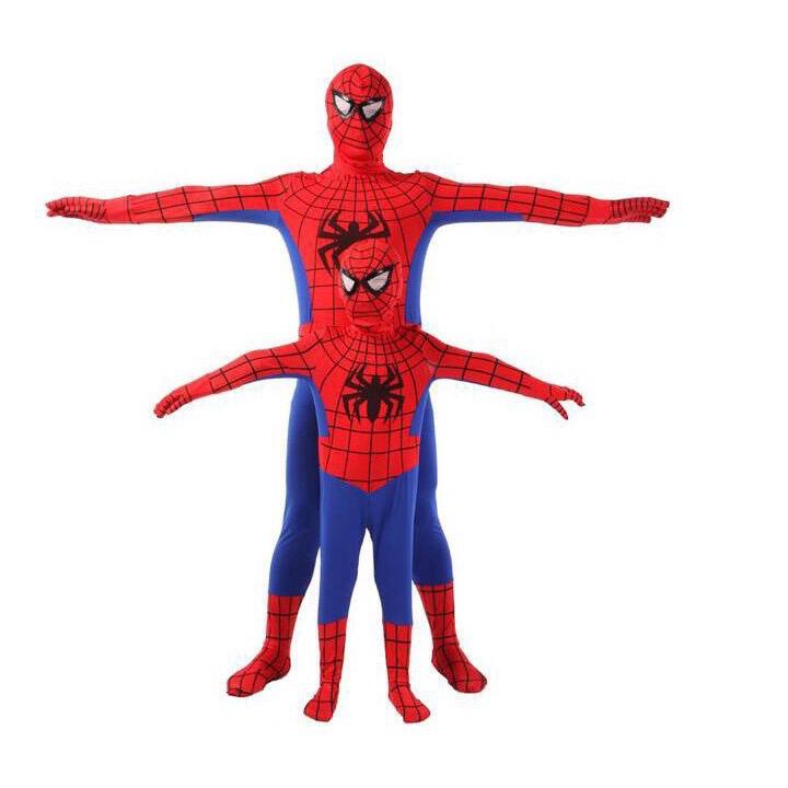amazing spiderman Kostum cosplay spiderman klasik kostum superhero anak spiderman classic