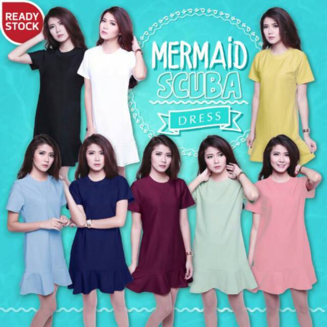 Mermaid Scuba Dress