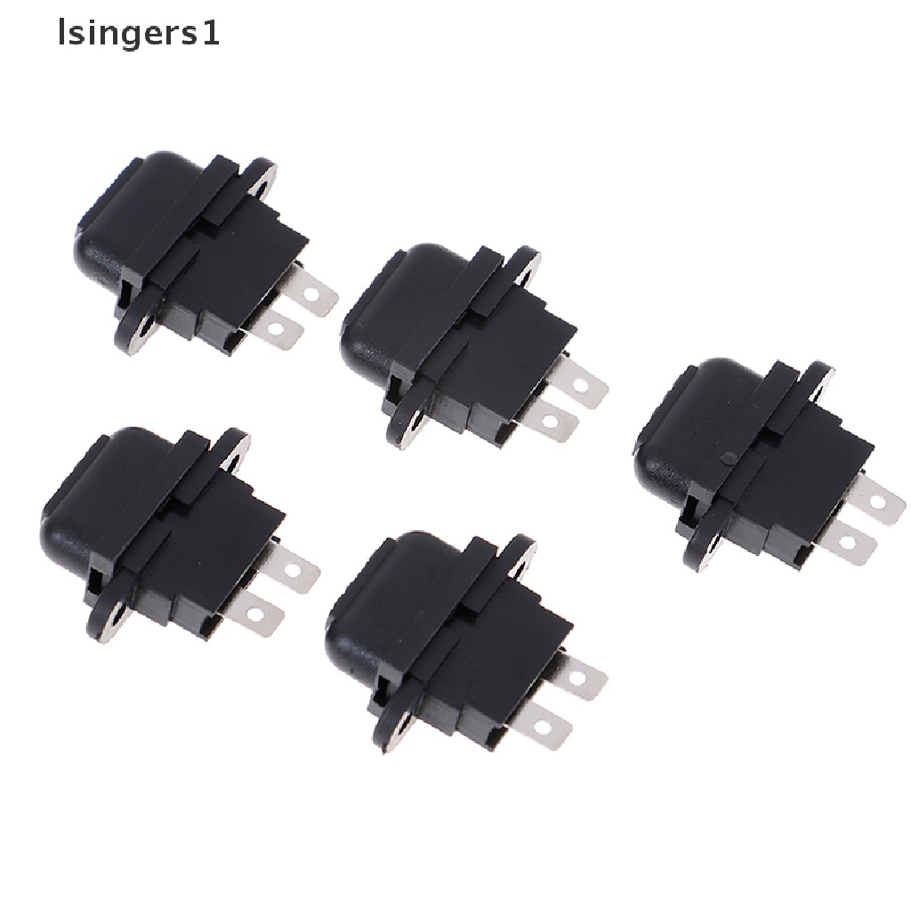 (lsingers1) 5pcs Kotak holder Sekring Gepeng 30A Amp Untuk Mobil / Perahu / Truk