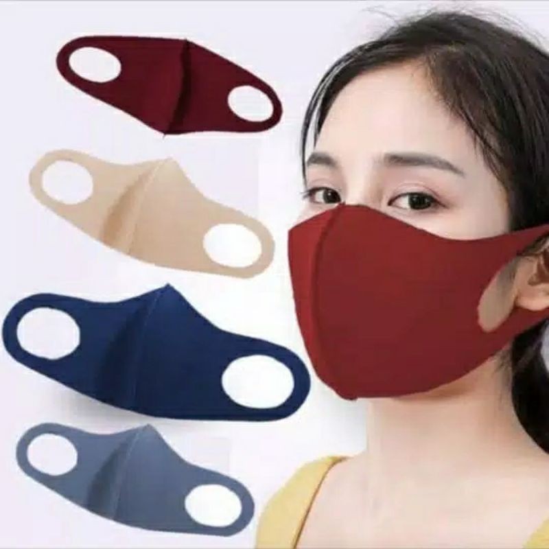 MASKER Scuba Bahan mat soft 280 Ori banyak warna