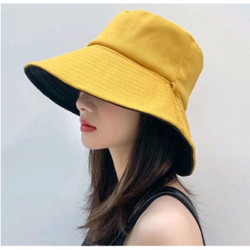 COD Topi Bucket WIDE Bolak Balik /topi pantai outdoor / Bucket Dua Warna Tali Panjang / Topi Wanita Trend 2022 Unisex