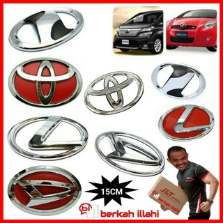 Jual EMBLEM MODEL ALPHARD LEXUS TOYOTA LOGO GRAND NEW AVANZA VELOZ NEW
