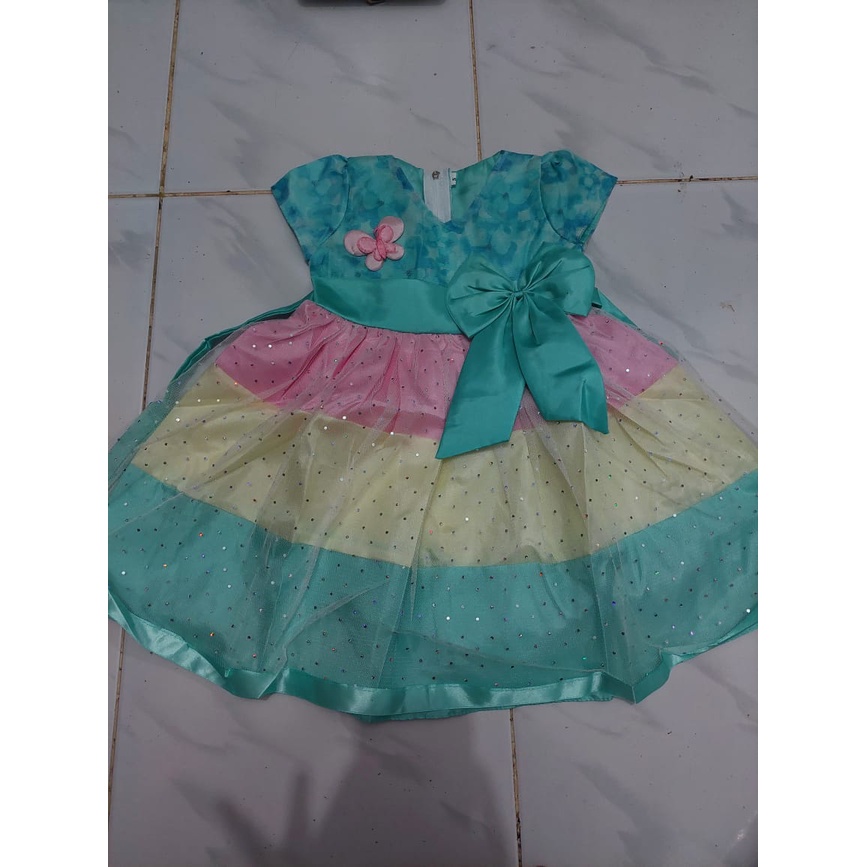 DRESS PELANGI SUSUN