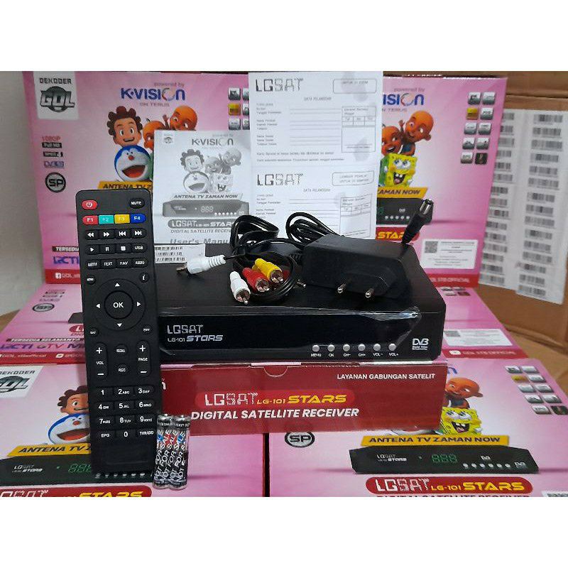 Remote Receiver LGSAT HD STARS LG-101 NEW