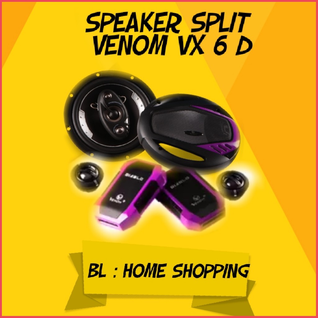 Speaker Split Venom Diablo VX6D Speaker Split Venom Diablo VX 6 D