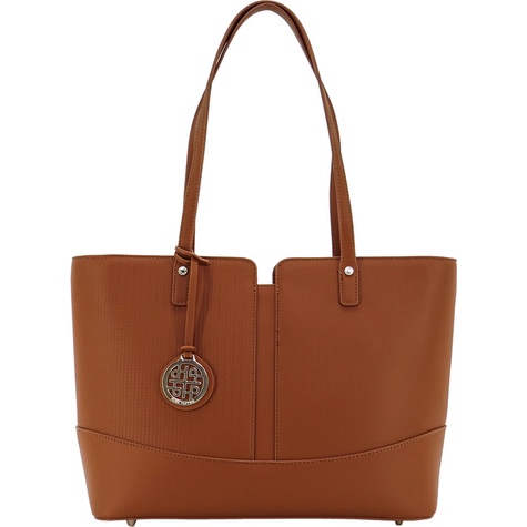 Hush Puppies Tote Bag Wanita Saffy Tote L Cognac