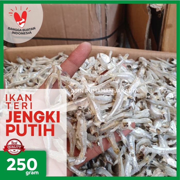 

PROMO Ikan Teri Jengki Putih 250 Gram / Ikan Teri SUPER