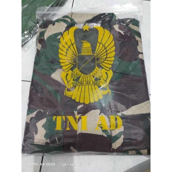 BAJU PDL SEMI WOOL PURING/PDL BALOTELI/STANDAR TNI AD