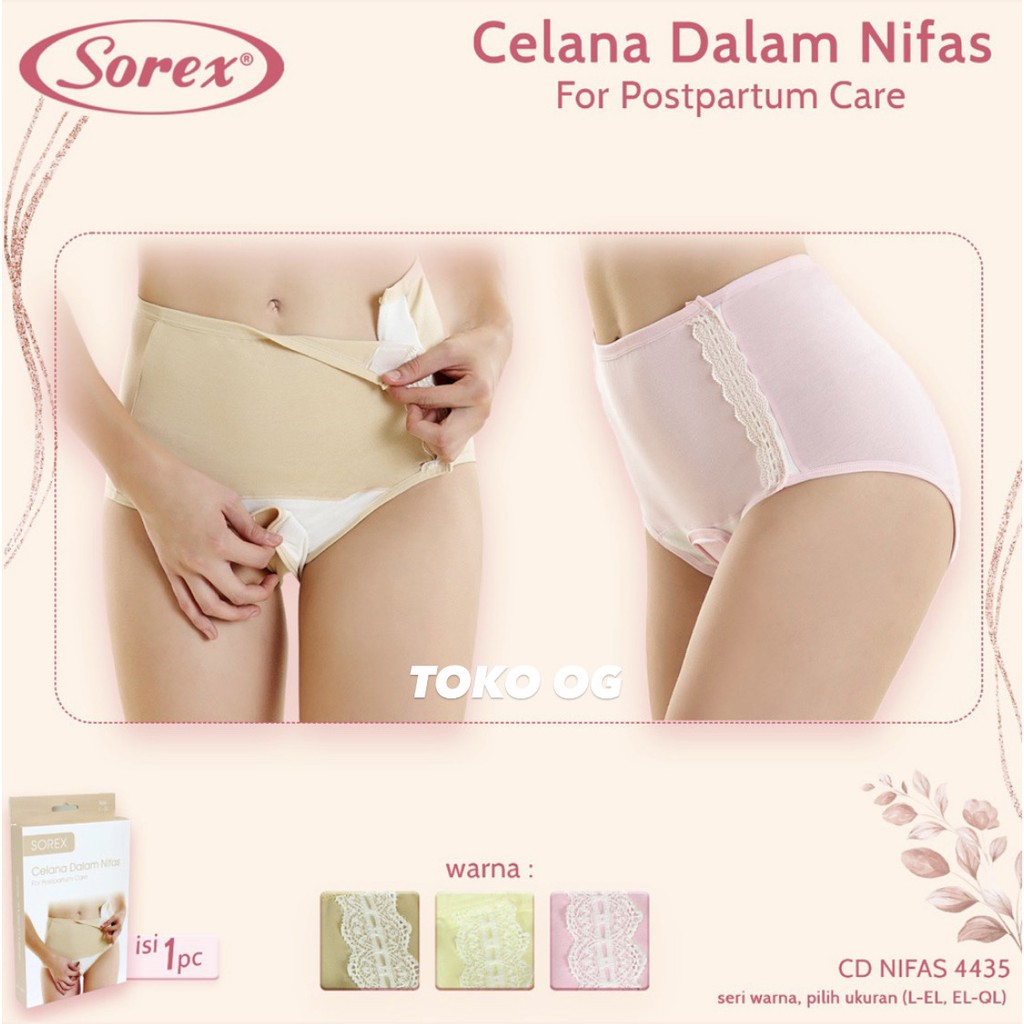 CELANA DALAM NIFAS SOREX 4435 CD SETELAH MELAHIRKAN